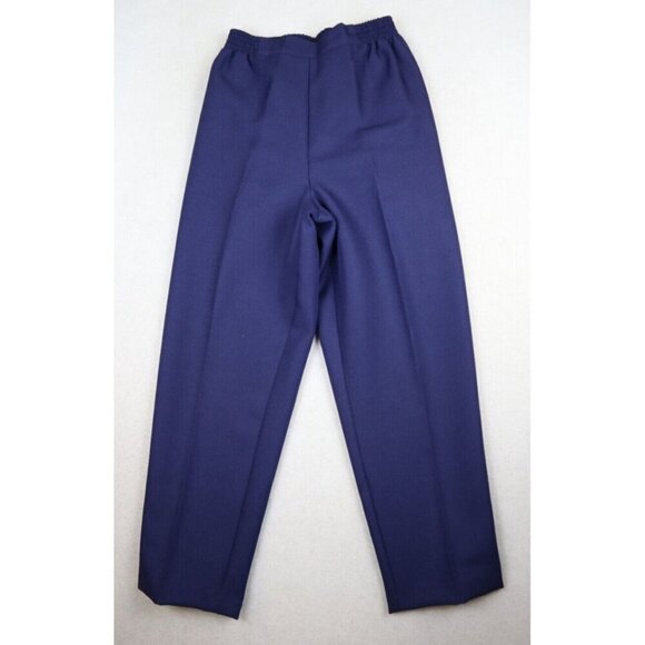 VINTAGE WOMEN'S BLUE POLYESTER PANT SUIT - SIZE PS - Picture 11 of 16